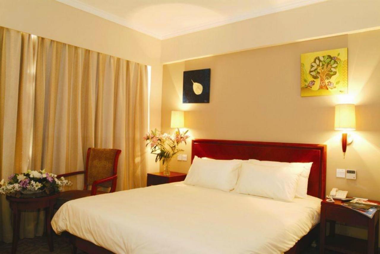 Greentree Inn Hebei Qinhuangdao Peace Avenue Express Hotel Esterno foto