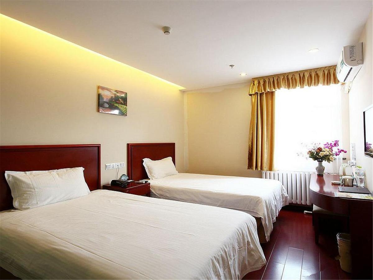 Greentree Inn Hebei Qinhuangdao Peace Avenue Express Hotel Esterno foto